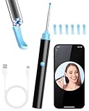 耳かき カメラ付き【2025業界新設計】みみかき カメラ インテリジェントビジョンピックアップイヤースプーン 耳掃除キット