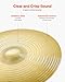 VEVOR Cymbal Pack, 7 Pieces Cymbals for Drum Set, Alloy Cymbals Drum Set Includes 14