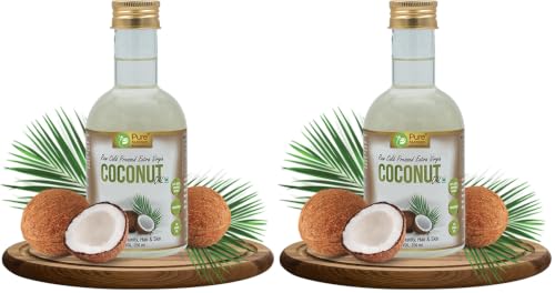 Image of Pure Nutrition Virgin Coconut Oil 250ml Pet Bottle | Cold Pressed, 100% Pure & Unrefined | Extracted from A1 Grade Coconut Milk | Good for Hair Growth, Skin, Baby Massage & Cooking | Reduce Hair-fall