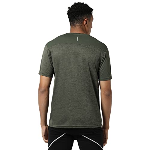 Image of Campus Sutra Men Polyester Regular Fit T-Shirt