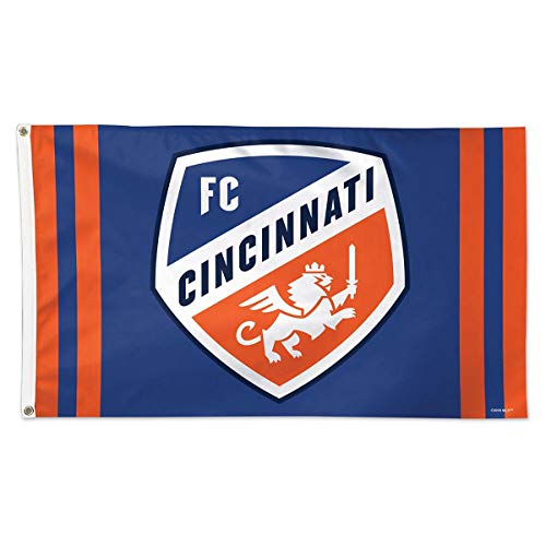 FC Cincinnati Crest Logo 3x5 Flag MLS Soccer