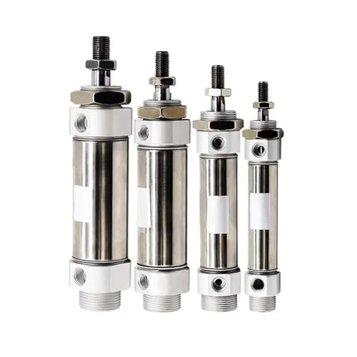 Cylindre pneumatique 40mm course 200mm vérin inox double effet CM2B