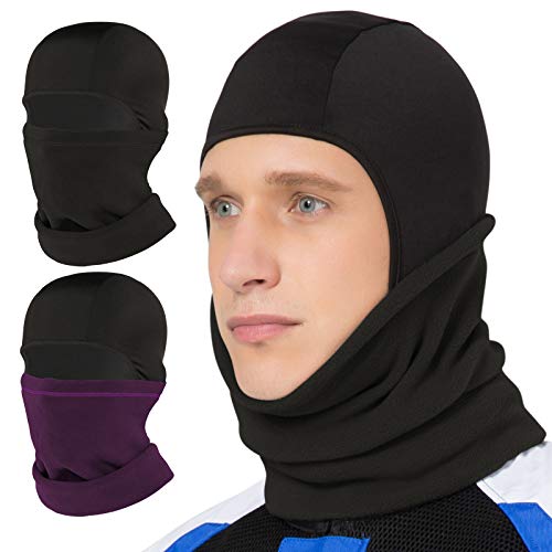 TALONITE Balaclava, Ski Mask, Fleece Balaclava, Helmet Liner Hood, Full Balaclava Neck Warmer, Winter Mask for Skiing