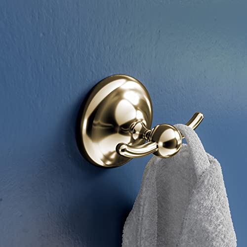 Image of Croydex Flexi-Fix Grosvenor Antique Gold Easy to Fit Robe Hook, QM701703
