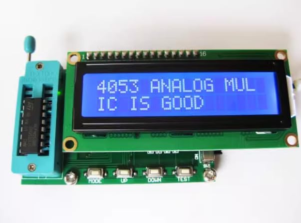 TES200 integrated circuit tester IC tester 74 40 series can judge the quality of logic gates