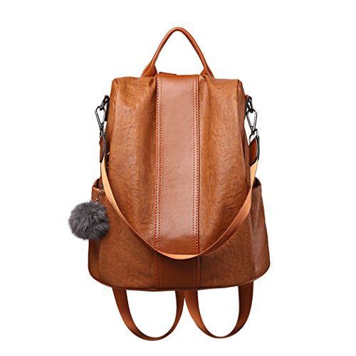 DEERWORD Para mujer Bolsos mochila bandolera Carteras de mano escolar Bolsa para portátil