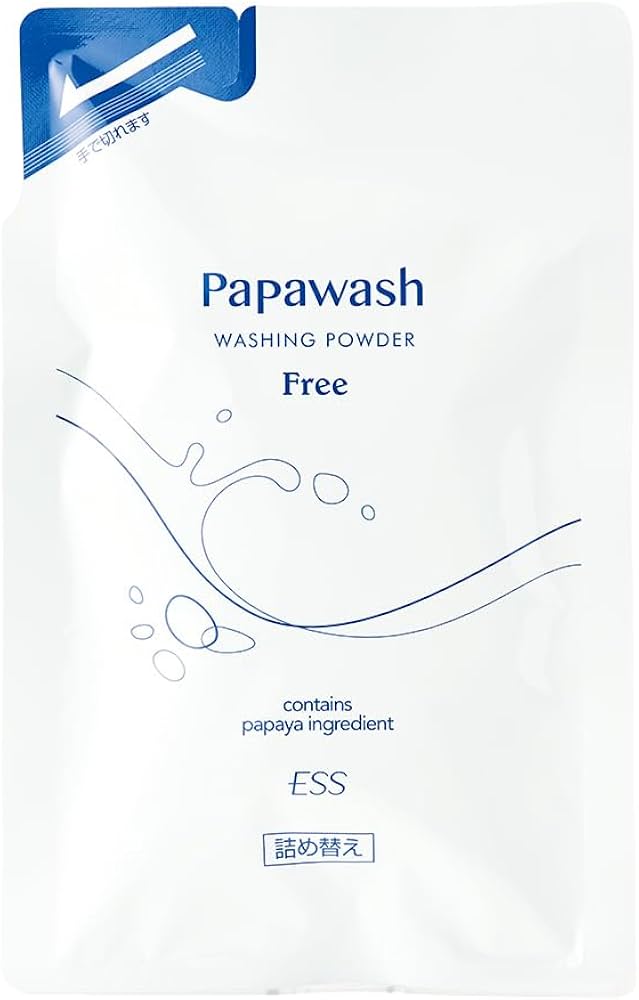 Amazon | パパウォッシュ フリー パウチ 酵素洗顔 (毛穴/黒ずみ/くすみ