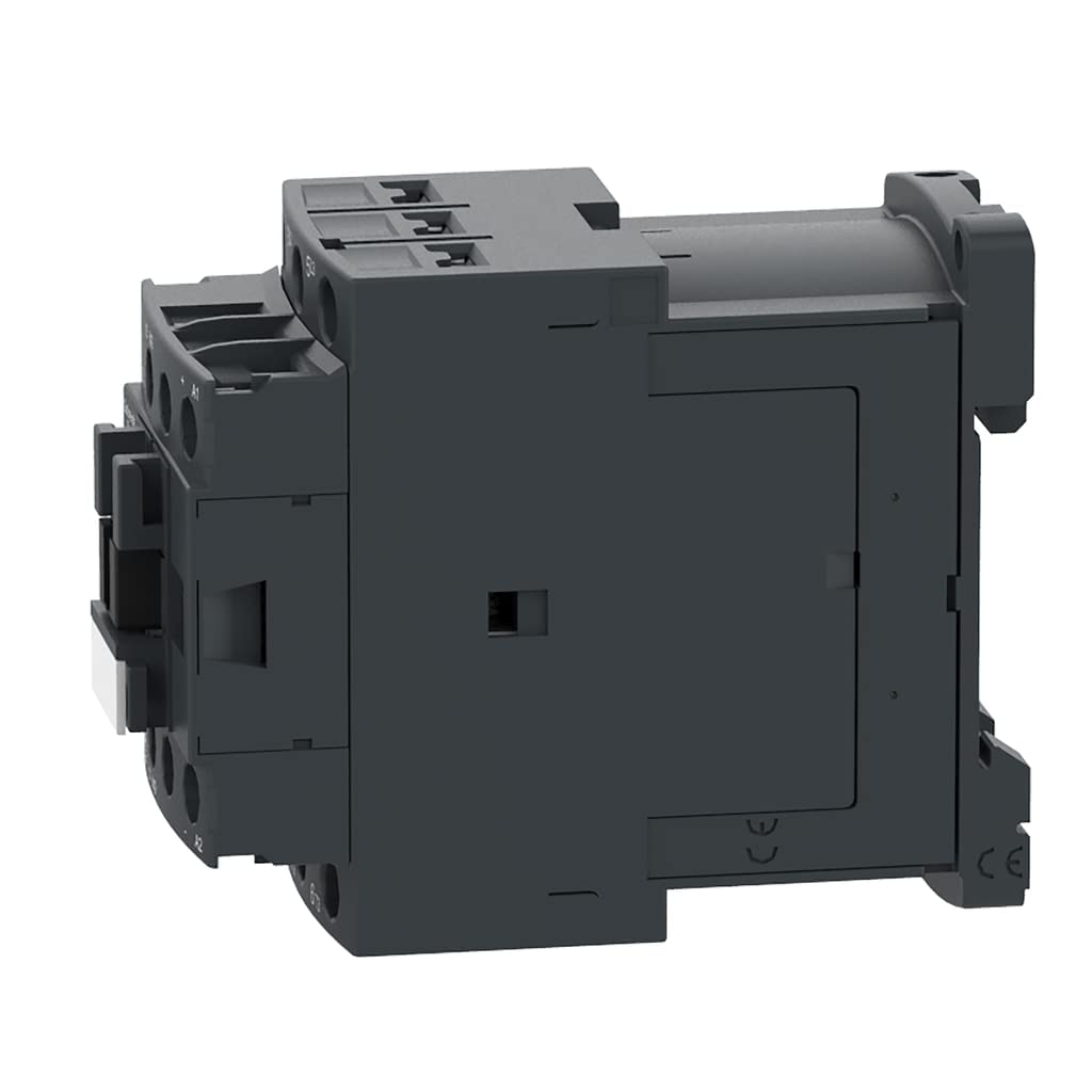 Schneider Electric DPE18BL Easy TeSys IEC Contactor 24VDC Coil | HVAC and AC Contactor, Compressors, Pumps & More with Screw Clamp Terminals, 1/2HP 115V-Ph, 2HP 230V-1Ph, 3HP 200-230V, 7.5HP 460V