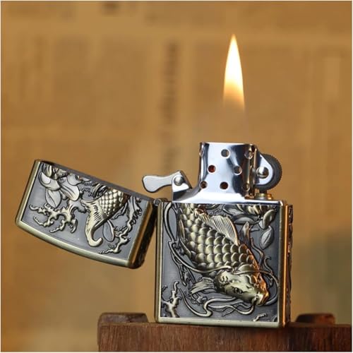 Encendedor clásico recargable de kerosene retro