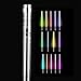 Hengqiyuan Cosplay Toy Star Wars Lightsars, Lightsars con 3 Suoni Effetti Star Wars Wars Scaffale, The Clone Wars per Il Ruolo di Ruolo dei Bambini Ages 15 E UP,White Light