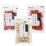 まめ宴(うたげ)セット (国産きなこ大豆135g・すずめのたまご140g・はんなり梅ピー96g) 友口 TOMOGUCHI もぐーぐ。