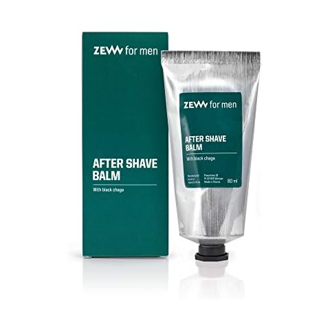 Bálsamo After Shave Natural ZEW for Men con Chaga Negra, 80ml Cover