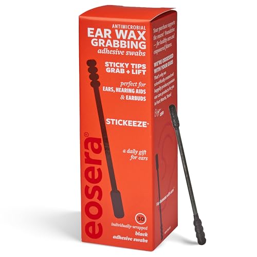 eosera Stickeeze Adhesive Cleaning Swabs for Earbuds...