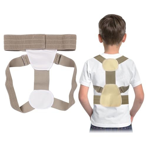 Agatige Posture Corrector for Kids Children, Adjustable Hunchback Prevention Back Straightener Spinal Lumbar Support Brace Belt for Shoulder & Back Support