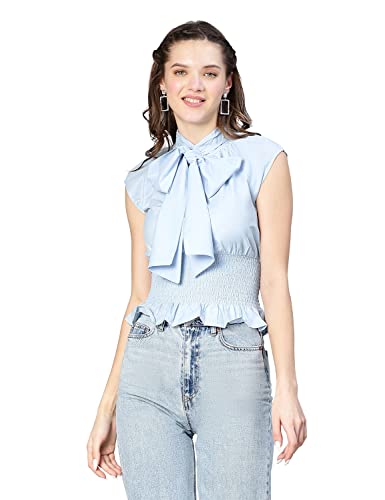 Image of oxolloxo Women Bow-Style Polyester Top