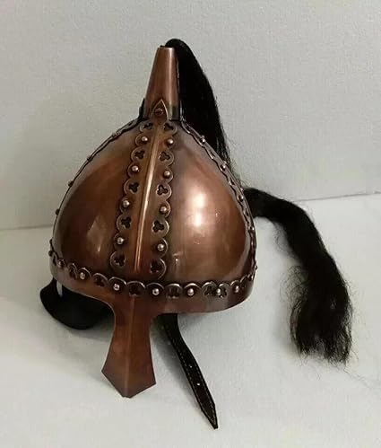 Medieval Viking Norman Nasal Helmet Collectible 18-Gauge Steel Adult Costumes