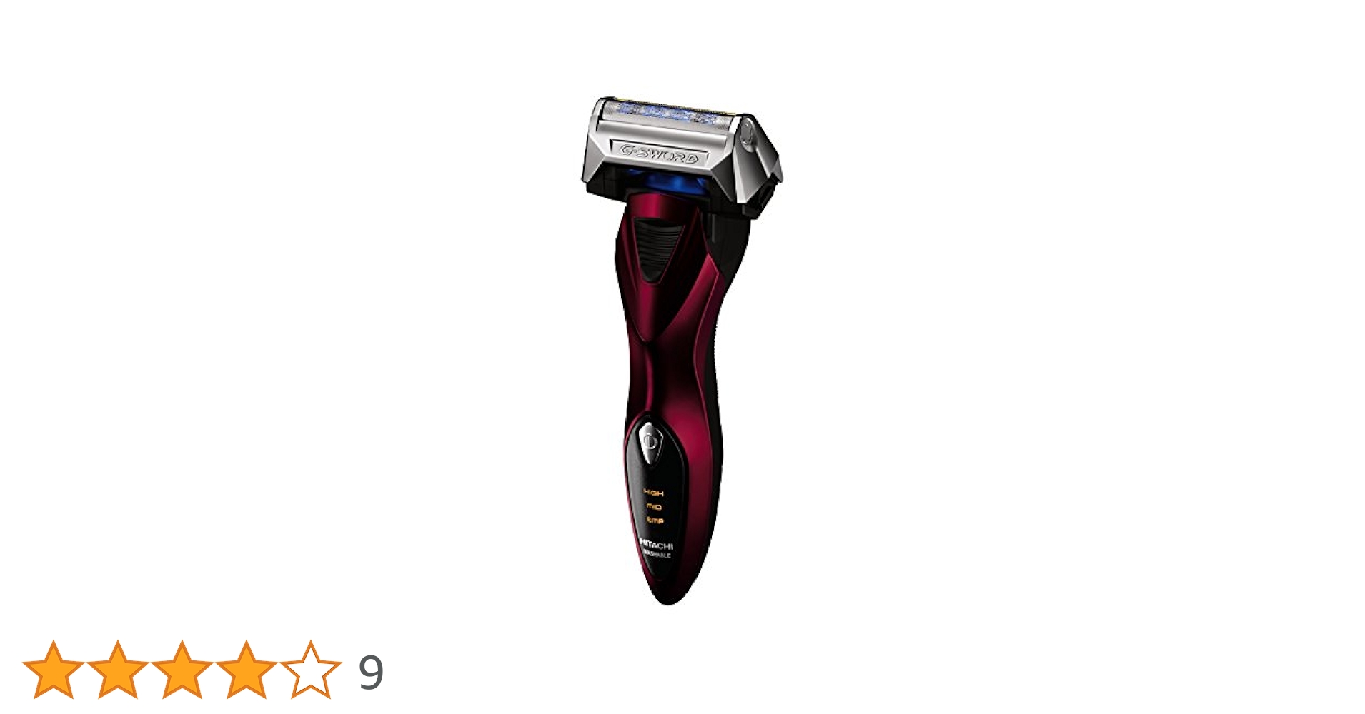 【美品】HITACHI 日立ロータリーシェーバー RM-LX3 Amazon | 日立 メンズシェーバー メタリックレッド RM-LF463 R