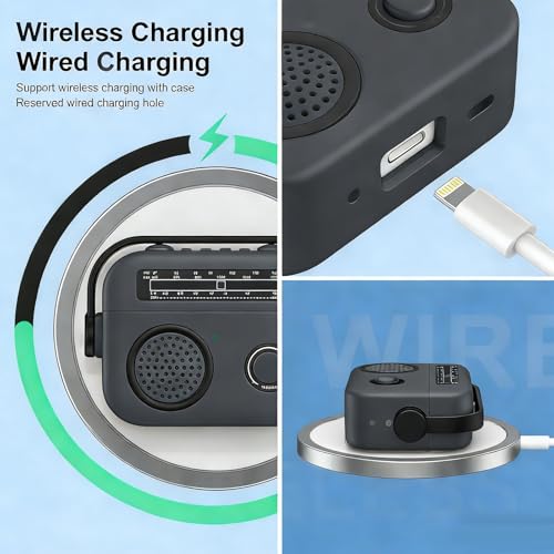 Coque AirPods 4 silicone gris protection étui antichoc - 4