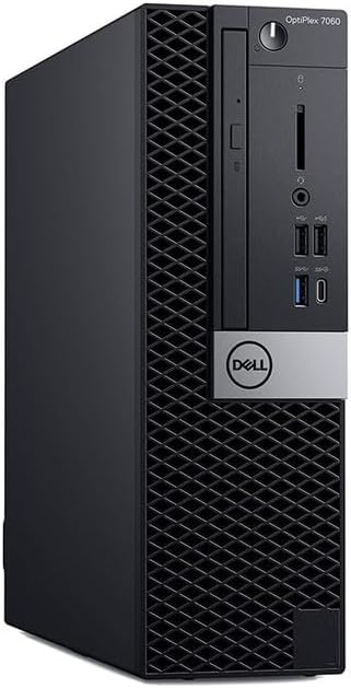 dell optiplex 7060 sff desktop computer windows 11, intel core i5-8500 processor, 8gb ram, 256gb ssd, 4k supported, keyboard and mouse (renewed)