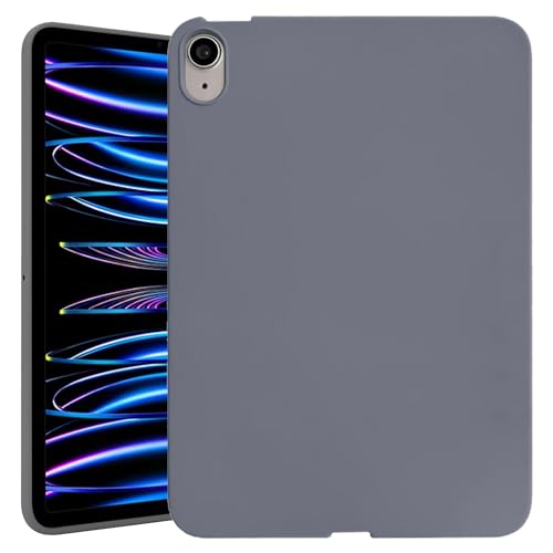 Coque iPad Air 11 M4 idéale pour le bureau et les déplacements, étui gris souple en TPU