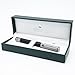 Monteverde USA Ritma Fountain Pen in Black – Medium Nib Balanced JoWo Stainless Steel Refillable Ink Cartridge/Converter – Perfect for Professionals & Writing Enthusiasts