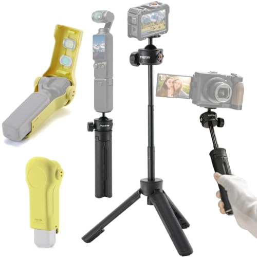 Trépied à selfie Tilta avec étui rigide pour DJI Osmo Pocket 4 en alliage d'aluminium premium