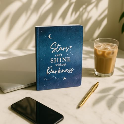 Image of A5 Ruled Notebook - 120 Pages | 80 gsm Paper | Personal Diary for Women & Men, Office Diary & Cute notebook design| Single line notebook | Rounded corner | Shine Cover Design