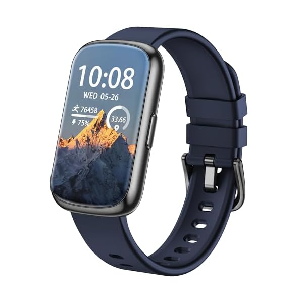 Health Fitness Tracker, Smart Watch with 24/7 Heart Rate Blood Pressure Blood Oxygen Monitor, Sleep Tracker, Calories & Step Tracker, IP68 Waterproof Activity Trackers for Android&iPhone Women Men