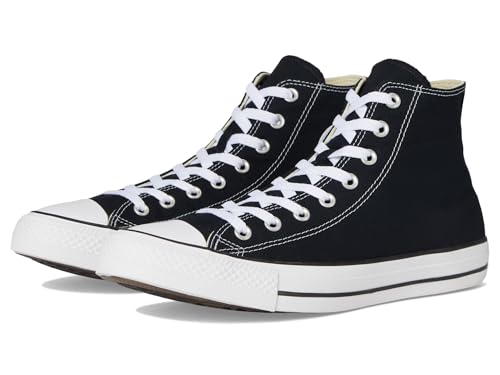 Image of Converse Converse Mens Shoes M9160 Chuck Taylor All Stars Canvas Chucks Hi Top Black 11.5 B(M US Women / 9.5 D(M) US Men