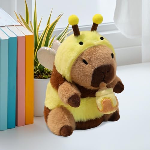 Peluche capybara doux coussin décoration maison pour ados et enfants