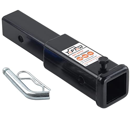 TOPTOW Hitch Extender 81/2" Extension Length , Fits for 2 inch