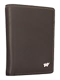 Gewicht: 115 g BRAUN BÜFFEL Herren Geldbörse aus echtem Leder Golf 2.0 - Hochformat - Portemonnaie für Männer - 7 Kartenfächer - Braun