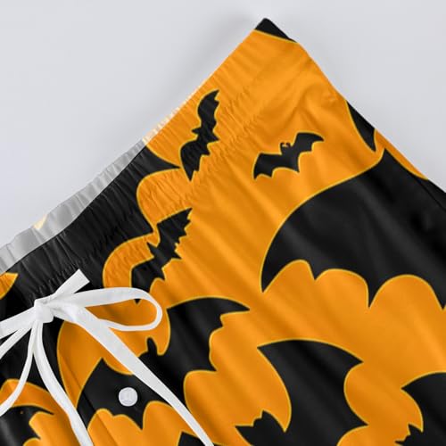 DuDubaby Halloween Pajamas Men's Colorful Tie Dye Pajama Pants Soft Comfy Sleep Lounge Lightweight Pjs Bottoms with Pockets4