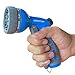 Garden Hose Nozzle Sprayer - Metal Hand Water Spray Gun Nozzles w/Pistol Grip and Knob for Flow Control - Multipurpose Shower Head Best for Watering Lawn, Yard, Car Wash, Washing Pets, Home Cleaning