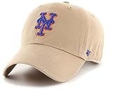 '47 New York Mets Clean Up Adjustable Strapback Khaki Hat