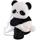 PIXIUTANK 15'' Ultra-Soft Panda Plush Backpack - Adorable Stuffed Animal Bookbag, Unique Gift for Birthdays Travel & Everyday Adventures