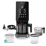 Cecotec Máquina de Helados - Heladera - 1,35L - Gelatec 1800. 700W, 10 Programas, Botones Táctiles y Mando Giratorio, Helados y Bebidas en 3 Pasos, 3 Tarrinas BPA Free, Cremosidad Perfecta