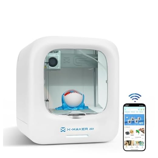 AOSEED 3D Printer, High Precision 3D Printer for Chlid and Beginner, Huge Library & Customizer, Plug-and-Play Design, Wi-Fi & App Control, Create STEM, 15+ Mini 3D Design Module, X-Maker Joy