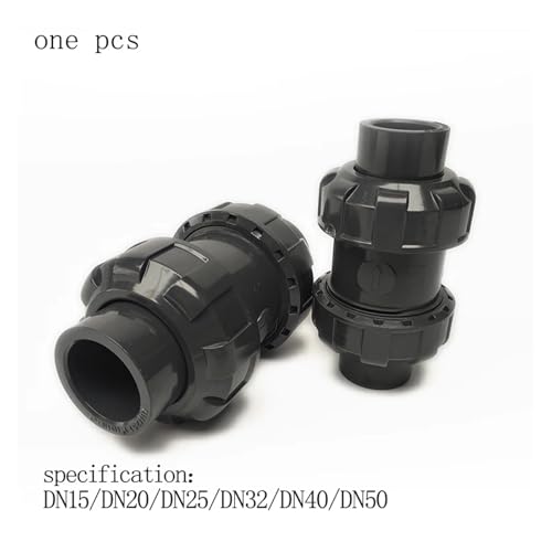 Vérin à bille en PVC pour stopper le reflux vertical DN40 - 3
