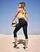 Heathyoga Capri Leggings for Women High Waisted Capri Leggings with Pockets for Women Tummy Control Yoga Pants Women