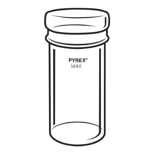 Pyrex Tall Weighing Bottles, 45 ml, 40/12