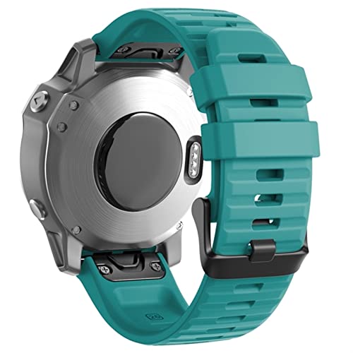Bracelet montre Garmin Fenix 7 7X 7S en silicone souple anti irritation
