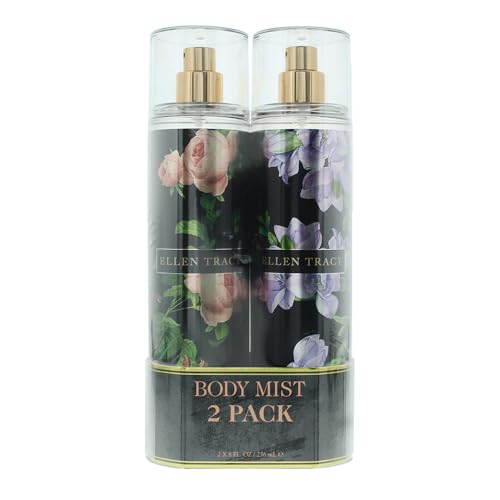 Ellen Tracy Floral 2 Piece Gift Set: Courageous Body Mist 236ml - Radiant Body Mist 236ml