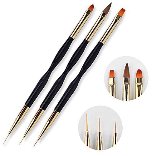 Fulinjoy DUAL END NAIL DRAWING PEN 3PCS 3 Pcs Nail Drawing Pen thumb #3