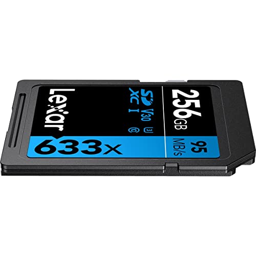 Lexar Cartão profissional 633x 256GB SDXC UHS-I (LSD256CBNL633), preto
