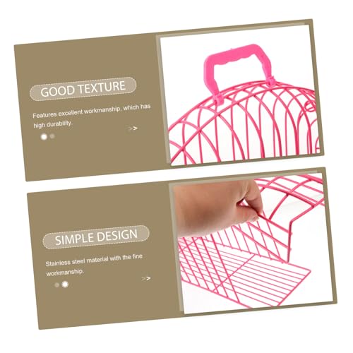 CIYODO Gaiola De Banho Para Animais De Estimação Gaiola De Banho Para Gatos Gaiola De Chuveiro Para