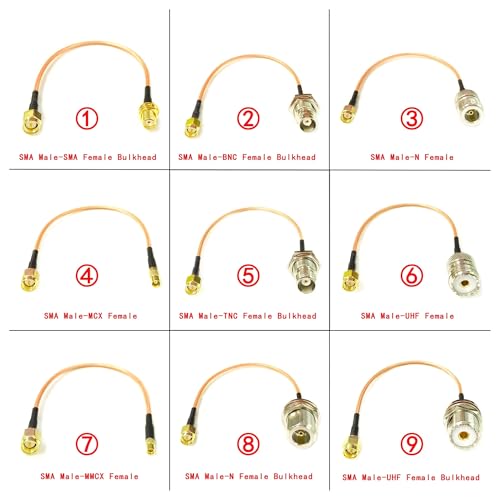Câble SMA vers UHF Bulkhead 30cm pour modem sans fil performant