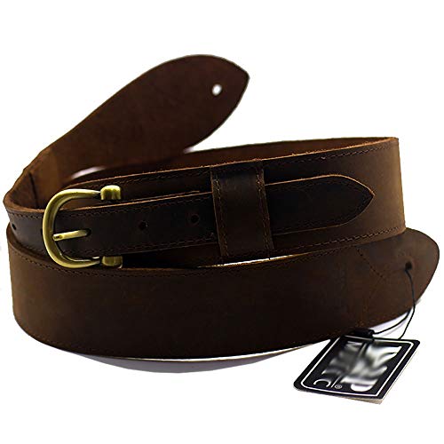 JTRHD Sangle d’épaule de Guitare Sangle de Guitare en Cuir 2″Bretères de Guitare réglable de Large Vintage Guitare rocheuse ajustée Guitare Acoustique/électrique/Basse - Les Beatles, Paul McCartney, John Lennon, RIngo Starr, George Harrison JTRHD Sangle d'épaule de Guitare Sangle de Guitare en Cuir 2"Bretères de Guitare réglable de Large Vintage Guitare rocheuse ajustée Guitare Acoustique/électrique/Basse