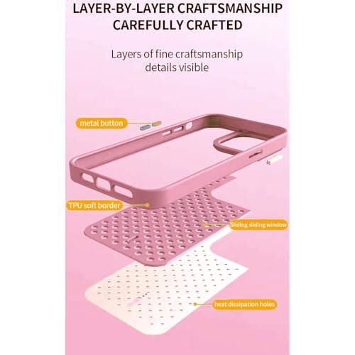 Image of amazon basics Basic Case for Apple iPhone 15 Pro (Silicone Pink)