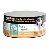 ProSeed Handmade Pure Lanolin Cream – Unrefined Balm for Moms, Baby Care & Nursing – Gentle Moisturizer for Dry Skin, Lips, Hands & Face – Petroleum-Free, 8oz